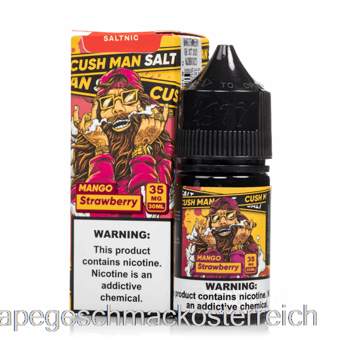 Cush Man – Mango-Erdbeere – Böses Salz – 30 Ml, 50 Mg Vape-Geschmack